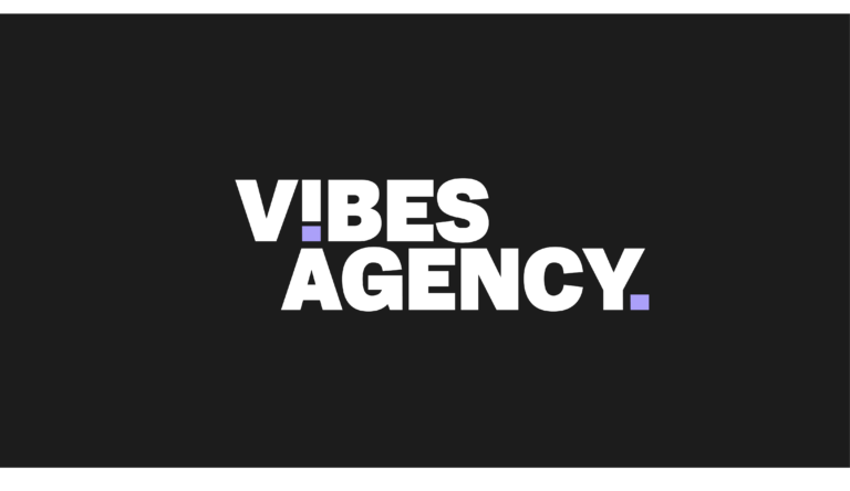 Logo Vibes Agency, agence de communication et de création de contenu digital, Le Havre